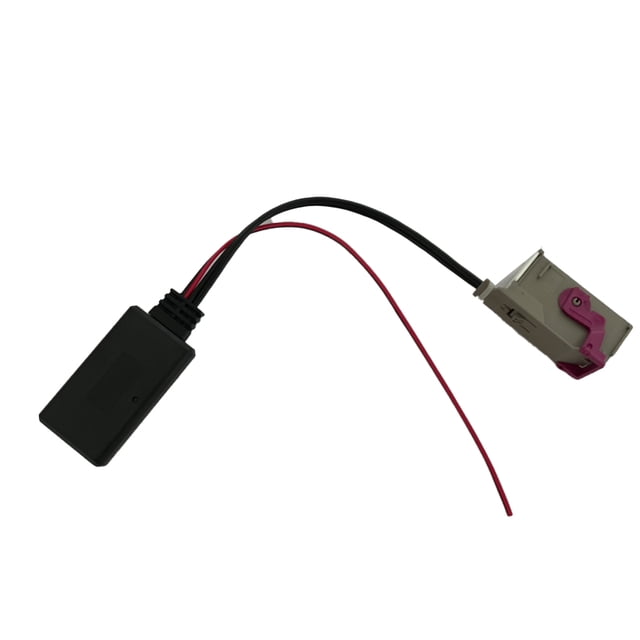 Riwesomey Convertidor de adaptador de Audio de altavoz receptor compatible con Bluetooth para automóvil reemplazo de automóvil automotriz para Vehículos, repuestos y accesorios Mis