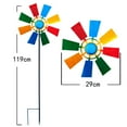 thumbnail image 3 of Discount Qaailabf Home Color Iron Windmill Plugin Decoration Garden Accessories Outdoor Viewing, 3 of 7