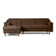 thumbnail image 2 of Sala Modular Sofá Cama Reversible Makora Velvet Chocolate Beehive Memory Foam Modelo Mondlak, 2 of 8
