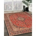 thumbnail image 3 of Ahgly Company Machine Washable Indoor Rectangle Traditional Sand Brown Area Rugs, 3' x 5', 3 of 7