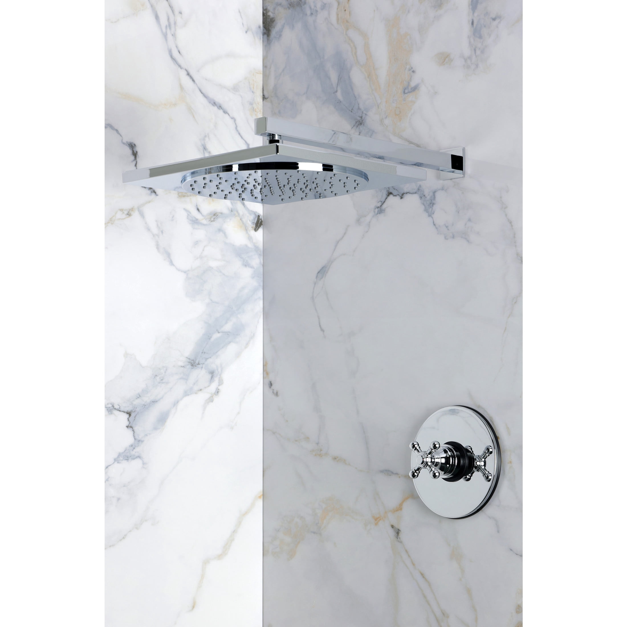 Kingston Brass KB8331BXSO Metropolitan Single-Handle Pressure Balanced Shower Faucet, Polished Chrome