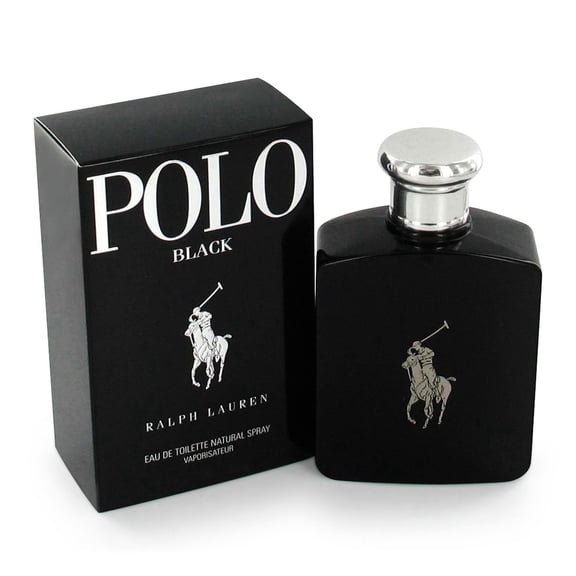 Ralph Lauren Polo Black Eau de Toilette, Cologne for Men, 2.5 fl oz