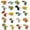 20 PCS, variant on Dinosaur Toy That Bites Your Fingers, Dino Party Gift Decorate, Fun Little Toys 20 Pcs Dinosaur Head Finger Puppets, Realistic Finger Puppet for Toddlers, Figure Novelty Creative Theater (20 PCS)