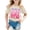 0-Beige153, variant on Tiijoy Girls Birthday Short Sleeve T-Shirt Letter Print Crew Neck T Shirt Tee, Sizes 18-24 Months