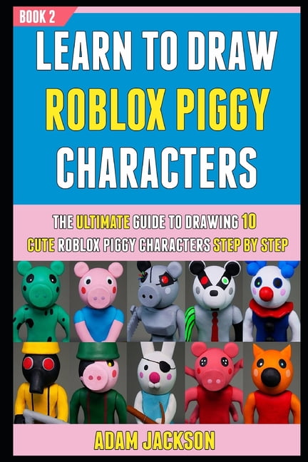 How To Draw Piggy From Roblox Step By Step - roblox piggy officer doggy drawing