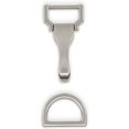 thumbnail image 3 of Dritz 729-65 Large Hook & D-Ring 1 Set, Nickel, 3 of 4