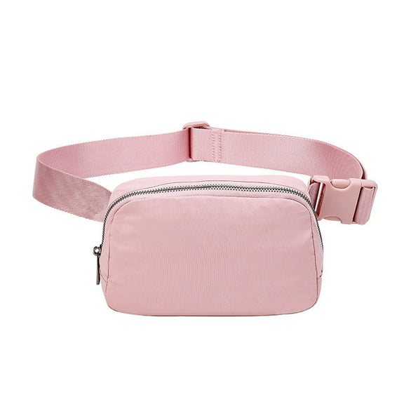 Fanny Pack for Men Women - Waist Bag Pack - Lightweight Belt Bag for Travel Sports Hiking - pink