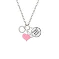 thumbnail image 2 of Delight Jewelry Never Give Up Infinity Ring - Light Pink Heart Nurse Strong Zoe Necklace, 2 of 4