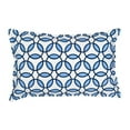 thumbnail image 4 of Greendale Home Fashions 22" x 14" Green Rings Cotton Canvas Decorative Pillow, 4 of 4
