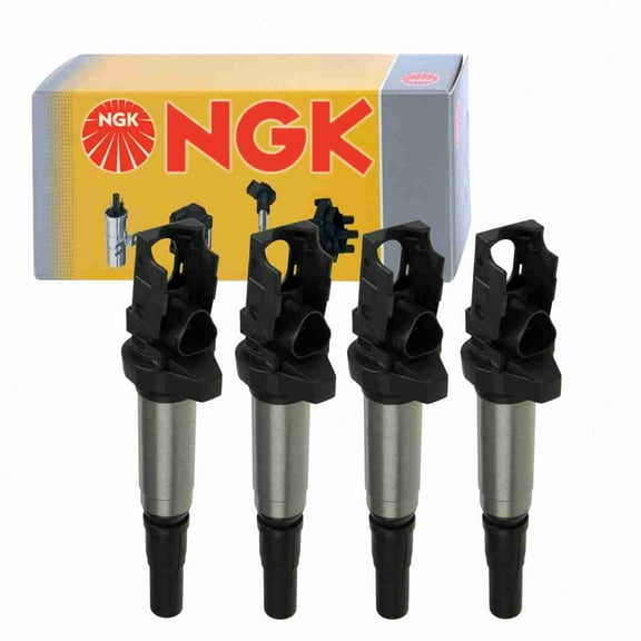 4 pc NGK 48705 Ignition Coils for 00044 00124 0221504470 12 12 1 712 219 12 13 1 712 219 12 13 7 551 049 12 13 7 562 744 12 13 7 571 643 12 13 7 575 010 12 13 7 591 596 12 13 7 594 596 12 13 7 594