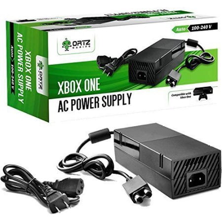 AC Adapter Power Supply Cord for Xbox One [QUIET VERSION] Best for (Best Value Xbox One)