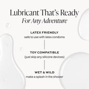 Wet Premium Water-Based Flavored Personal Lubricant Trio, Luxury Edible Lube for Men and Women, Sweet Fruity Flavors, 1 fl oz (3 Pack)