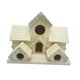 thumbnail image 5 of Casa para pájaros para colibríes al aire libre, nido ventilado, villa colgante para pájaros, habitación para pájaros al aire libre para el patio., 5 of 8