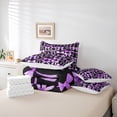 thumbnail image 6 of Feelyou Fashion Bow-tie Bedding Comforter Set 7pcs, Butterfly Bow Knot Full Bedding Set, 6 of 8