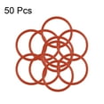thumbnail image 3 of Uxcell Silicone O-Rings 13mm OD, 11mm Inner Diameter, 1mm Width, Seal Gasket Red 50pcs, 3 of 3