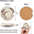thumbnail image 3 of Coolnut Retro Hummingbird Car Coasters 2 Pack Drinks Absorbent Ceramic Stone Car Coasters with Fingertip Grip Car Cup Holder Coasters Home Decor Gifts, 3 of 6