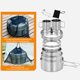 thumbnail image 4 of Juego de utensilios de cocina para acampar ANGGREK tazas para ollas plegable portátil acero inoxidable 304, 4 of 8