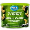 thumbnail image 1 of Great Value Everything Seasoned Cashews, 1 of 4
