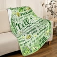 thumbnail image 5 of Pickle Throw Blanket, Gifts for Girl Boy Baby, Soft Fuzzy Flannel Throw Blanket Lightweight Warm Blanket for Kids Adult Bed, Sofa, Bed Room Decoration 30"x40", 5 of 6