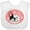 AA-White, variant on Inktastic French Bulldog Dog Girls Baby Bib