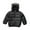 Black, variant on Kids Winter Coats for Boys Warm Puffer Jackets Kids Zip up Long Sleeve Windproof Down Jacket Hooded Jackets Boys' Outerwear Jackets 4-5 Years