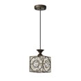 thumbnail image 4 of Xanthe 5.9 in. 1-Light Indoor Antique Bronze Finish Pendant Light, 4 of 5