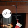 thumbnail image 2 of 6 colgadores de guirnaldas para puerta de entrada: ganchos ajustables para calcetines de chimenea, sin taladros, para calcetines navideños y decoración navideña., 2 of 8