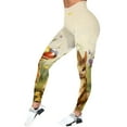 thumbnail image 5 of Womens Casual Loose Legging Tights Leggings For Ladies Fashion Workout Out Leggings Easter Print Color Block Pants Soft Stretchy Leggings Daily Commuting Versatile, 5 of 6