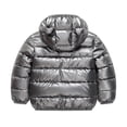thumbnail image 3 of Toddler Boys Girls Winter Coat Waterproo𝐟 Puffer Jacket with Bear Hood Baby Lightweight Packable Down Coat Outerwear, 3 of 3