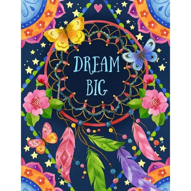 Taladro diamante pintura (DB6444) Color atrapasueños completo DIY mosaico Kit decoración del hogar 45x60cm FLhrweasw Nuevo