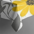 thumbnail image 4 of Yellow and Gray Pioneer Flower Rectangle Tablecloth 60"x84",Waterproof Polyester Rectangle Table Cloth, Wipeable Spillproof Polyester Tablecloth for Dining, Camping, Indoor and Outdoor, 4 of 5
