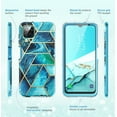 thumbnail image 6 of i-Blason Cosmo Series Case for Samsung Galaxy A12(2020 Release), Slim Full-Body Stylish Protective Case with Built-in Screen Protector (Blue), 6 of 6