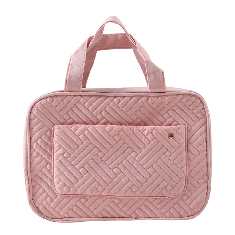 High Capacity Makeup Bag Hanging Toiletries Storage Bags Foldable