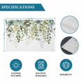 thumbnail image 6 of Green Eucalyptus Leaves Placemats Set of 6, Summer Botanical Weeping Placemats for Dining Table, Place Mats for Kitchen Tabletop, Waterproof Wipeable Dining Table Mats Set, 6 of 9