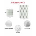 thumbnail image 7 of St. Patrick's Day Kitchen Dish Towels for Drying Dishes Set of 4, Green Lucky Clovers Love Heart Waffle Weave Microfiber Hand Tea Bathroom Towels Quick Dry & Absorbent Towel 12x12, 7 of 7