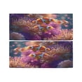 thumbnail image 3 of BZSMCE Set of 2 Pieces Window Curtains In Coral Clownfish Pattern 57x24in/57x36in, 3 of 9