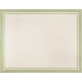 thumbnail image 1 of Gertmenian 22906 Tapis d'Extérieur Collection Freedom Intérieur Extérieur Bordé Solide Entretien Intelligent Tapis de Patio, 5x7 Standard, Bordure Vert Sarcelle Beige, 1 of 5
