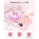 thumbnail image 2 of Auriculares inalámbricos KTGEE T08 Bluetooth 5.3 40 horas de reproducción rosa, 2 of 7