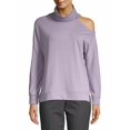 thumbnail image 1 of Calvin Klein Performance Sweat-Shirt Col Montant pour Femmes, Lavande, m, 1 of 3