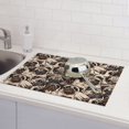 thumbnail image 6 of Yiaed Pug Print Highly Absorbent Microfiber Kitchen Counter Mat, Dish Drying Pad for Dishes, Utensils, Pots and Pans, Large 18" x 24", 6 of 7