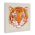 thumbnail image 2 of Stupell Industries Eclectic Orange Boho Tiger Face Canvas Art, 30 x 30, by Karolina Sato, 2 of 8