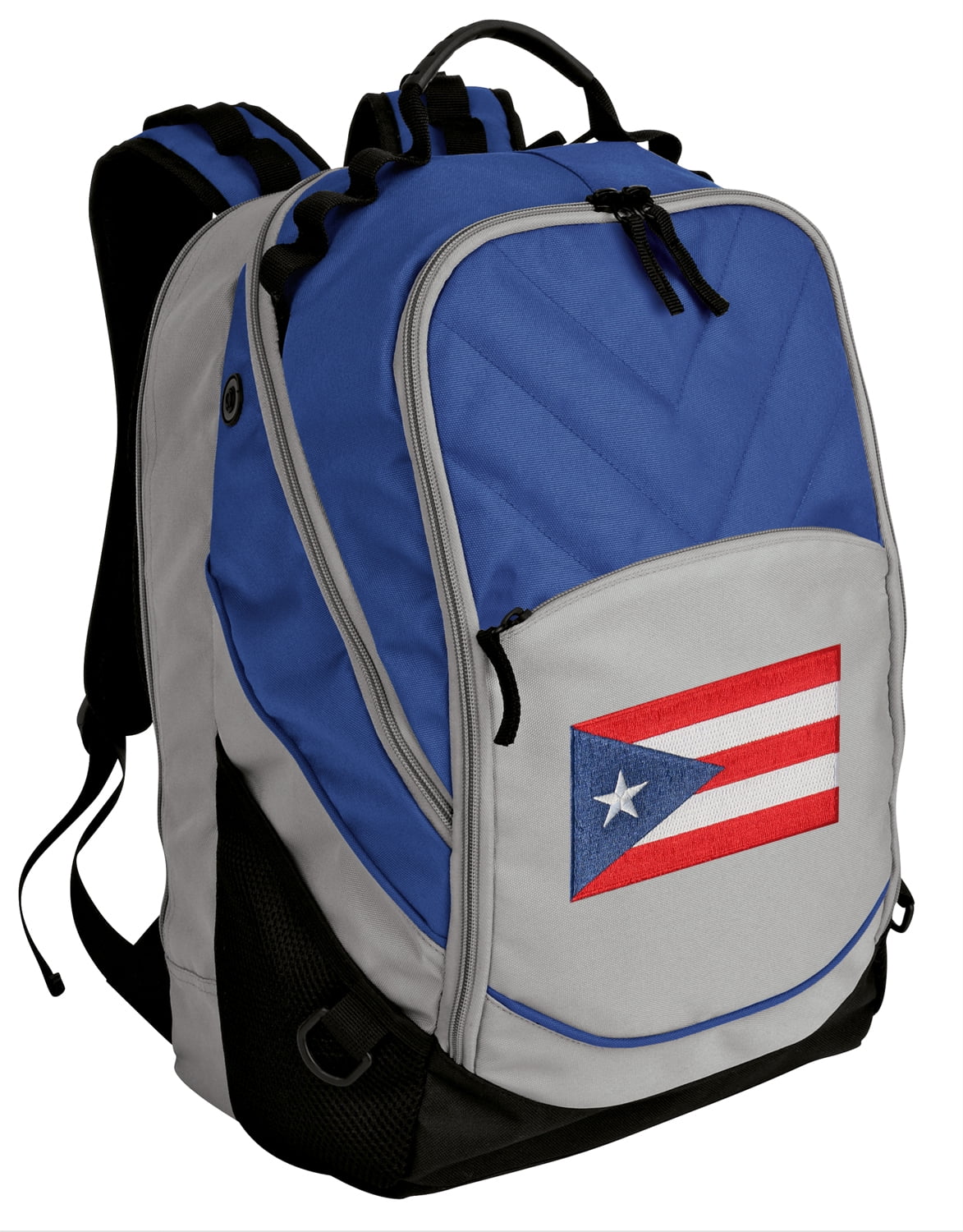 Deluxe Puerto Rico Laptop Backpack Puerto Rico Flag Backpack LOADED