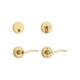 thumbnail image 4 of Manilla de cerradura de puerta Combo Deadbolt Kwikset Sedona en latón satinado, 4 of 8