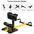 thumbnail image 3 of Resenkos Foldable Incline Decline Sit up Exercise Bench,Gym Bench,8-in-1 Multifunctional Home Gym Squat Fitness Equipment, 3 of 8
