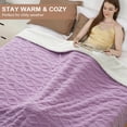 thumbnail image 6 of EastVita Washable Fast Heating Throw Blanket - Thick Tufted Sherpa Electric Blanket Throw with 10 Heating Levels and 10 Time Settings ETL Certified, 6 of 8