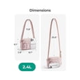 thumbnail image 3 of LAATIKUI Women's Crossbody Bag Mini Crossbody Bag Portable Fashion Shoulder Handbag, 3 of 6