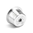thumbnail image 2 of Coffee Capsules Refillable Pods Refillable Coffee Capsules Stainless Steel with Spoon Brush for K-fee Espresso Machines, 2 of 5