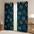 thumbnail image 2 of Feelyou Green Volleyball Print Blackout Curtains Set of 2 (52x84 Each), Ball Sports Lover Window Curtains, Teens Kids Boys Girls Curtains and Drapes, Living Room Curtains Decor, 2 of 6
