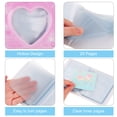 thumbnail image 3 of Álbum de fotos mini Kpop de 3 pulgadas Uxcell con forma de corazón, soporte para fotocard con 40 fotos, color rosa (Love Pouch), 3 of 6