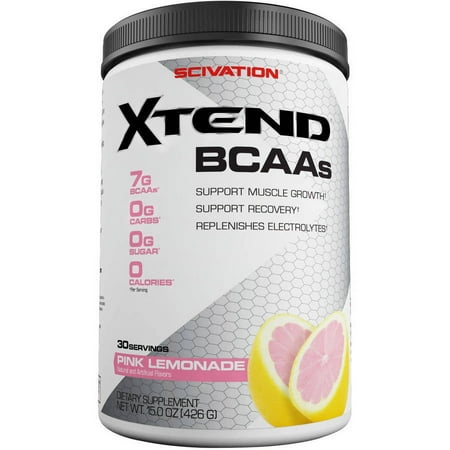 Scivation Xtend Intra-Workout Catalyst, Pink Lemonade, 30 SRV